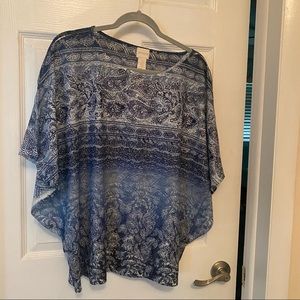 Chico Size 2 ( large) overlay top.